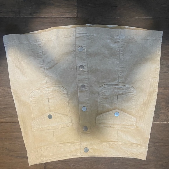 Cato size 10 Beige Corduroy Skirt - Picture 6 of 6